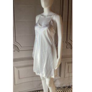 **Boselli** Italian Lingerie White Night Gown/ Slip Dress NWT